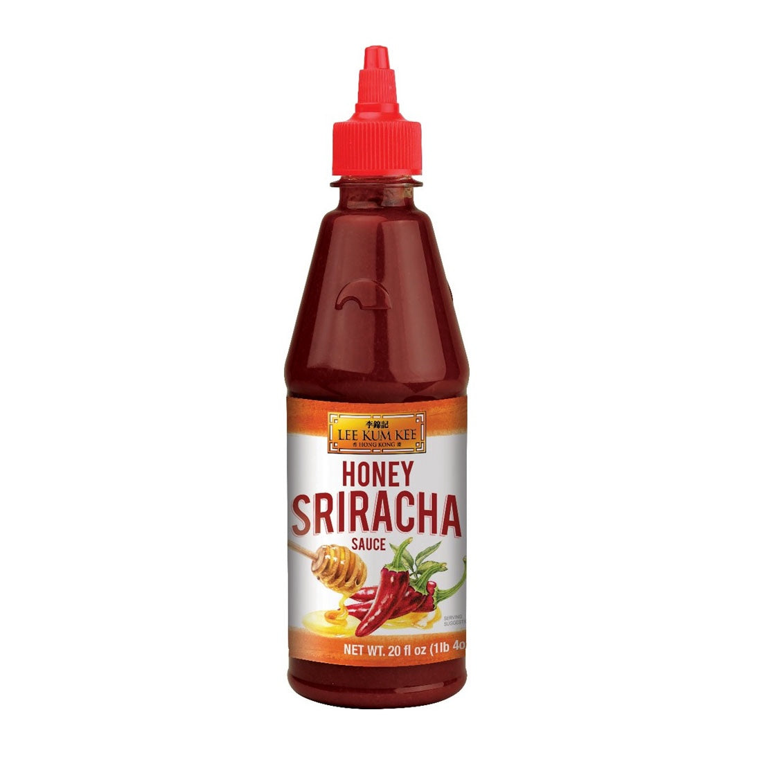 LEE KUM KEE Honey Sriracha Sauce 20OZ 567G