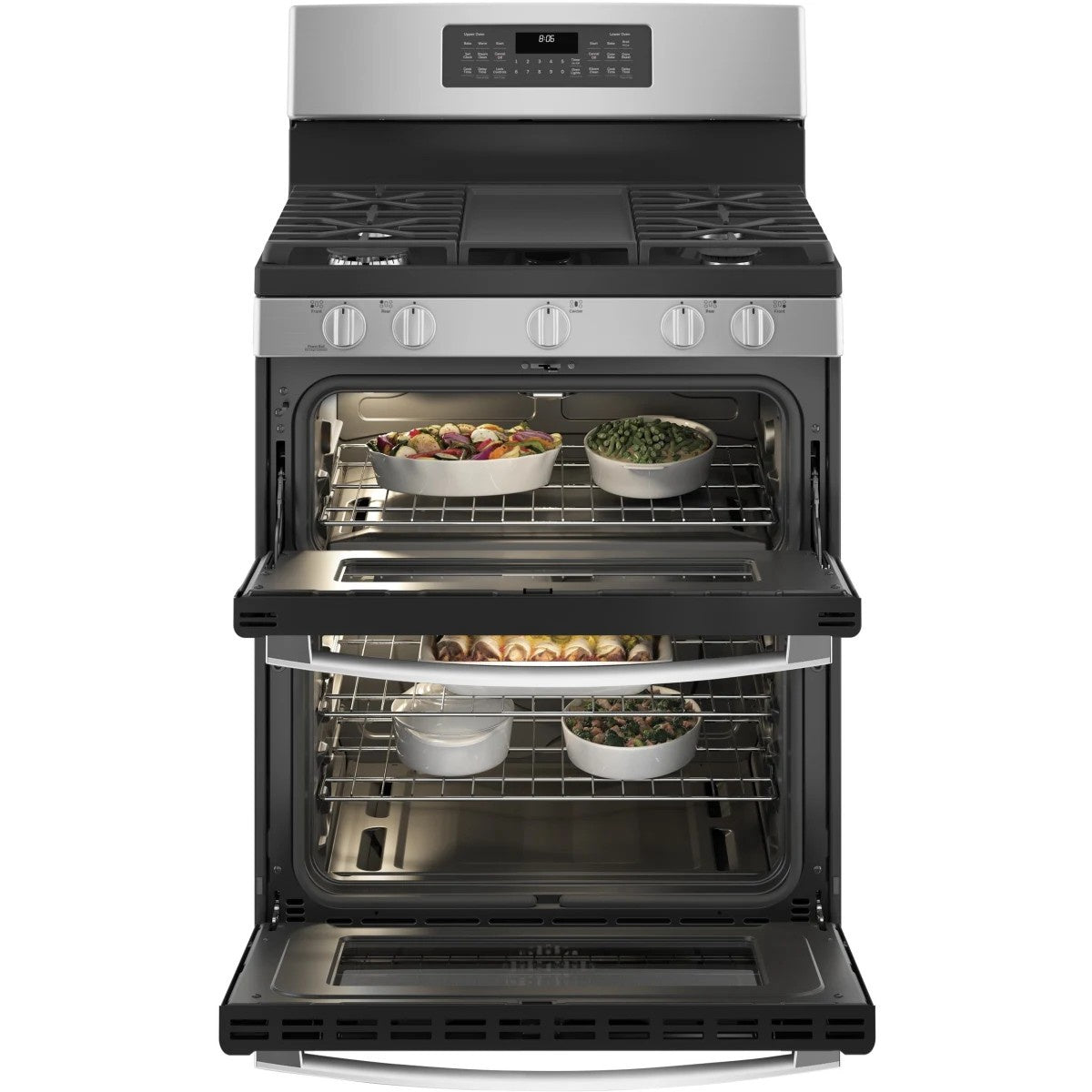 GE Stove 5 Burner 30" JGBS86SPSS Double Oven