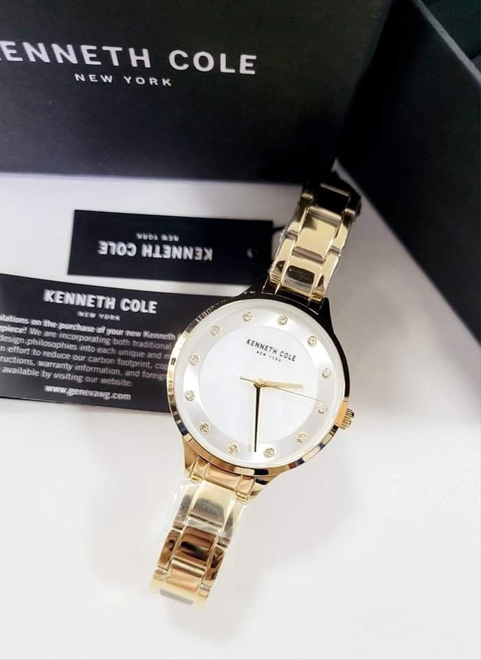 KENNETH COLE Watch Women Gold Bracelet 50940003
