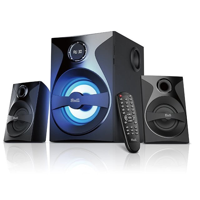 KLIPXTREME Computer Speaker KWS-640 Blu Fusion 2.1 Bluetooth with Remote