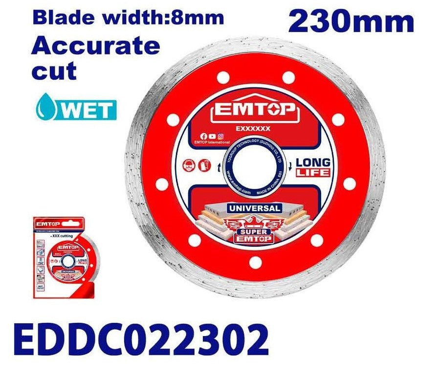 EMTOP Disc 9" Diamond EDDC022302 230MM