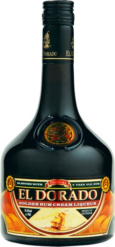 El Dorado Gold Rum Cream Liqueur 750ml