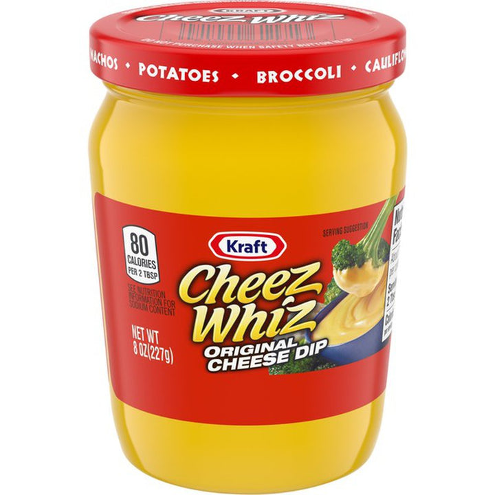Kraft Cheez Whiz Cheese Dip Org 8oz