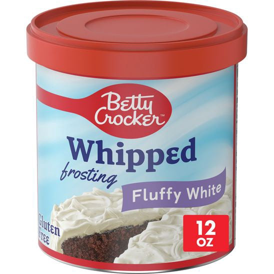 BETTY CROCKER Whipped Frosting 12OZ