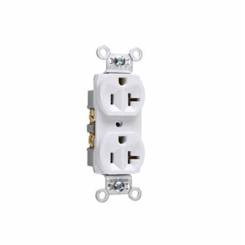 LEGRAND Point Duplex Outlet 20AMPS 125V CR20-W White