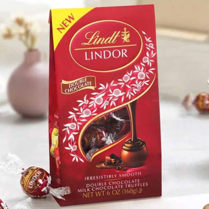 LINDT Lindor Double Chocolate 150G