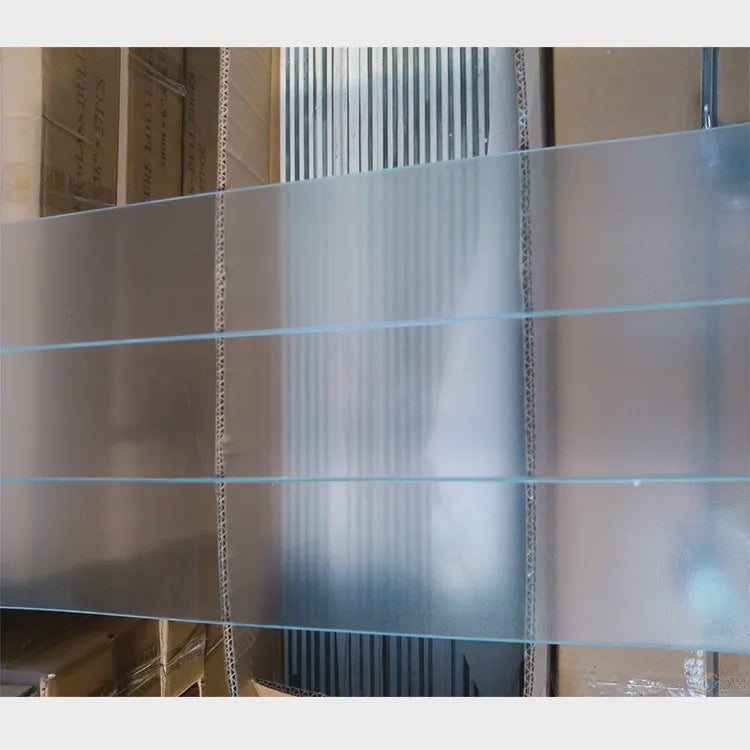 Louvres Glass 30" X 4" Frosted