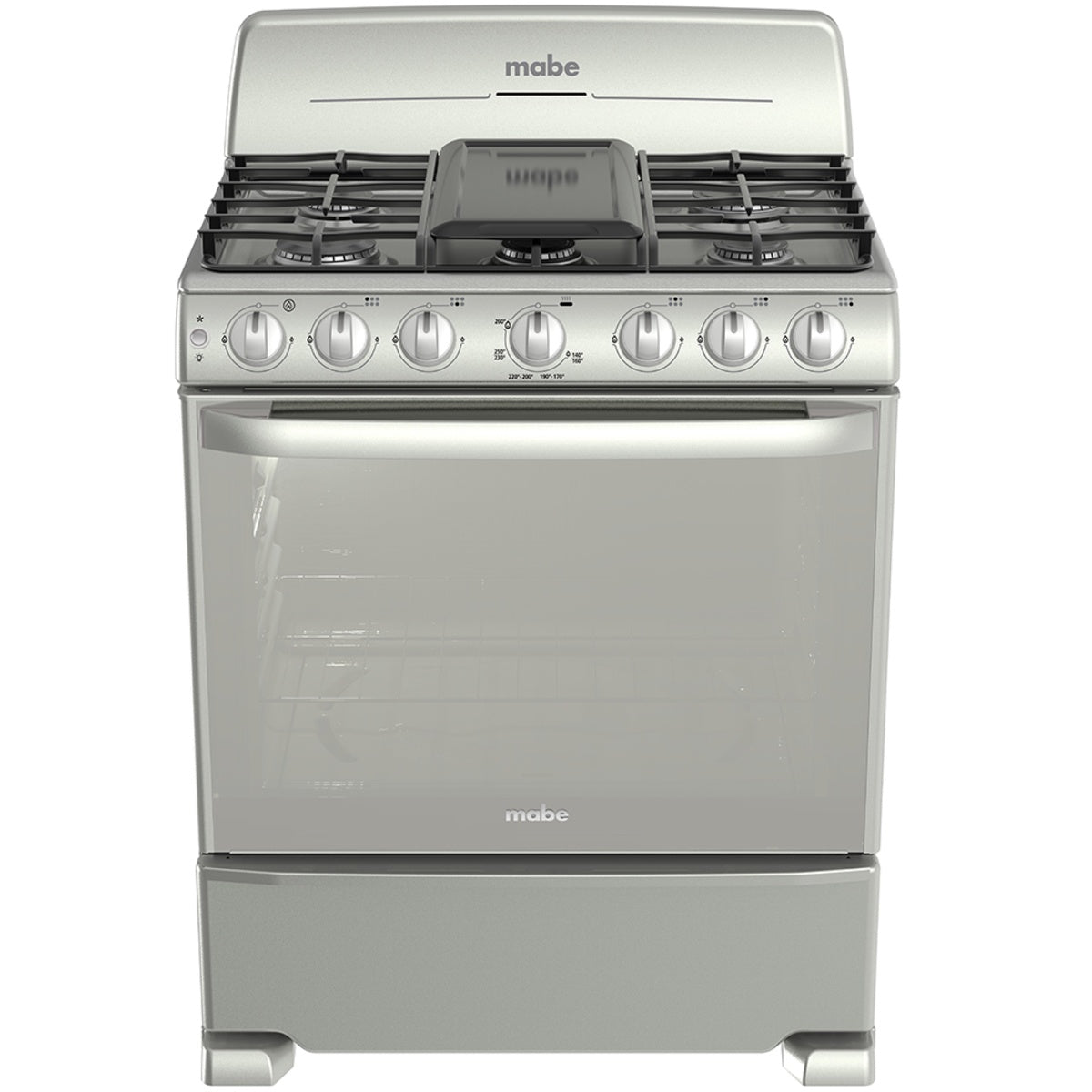 MABE Stove 6 Burner 30" EM7659BFIS