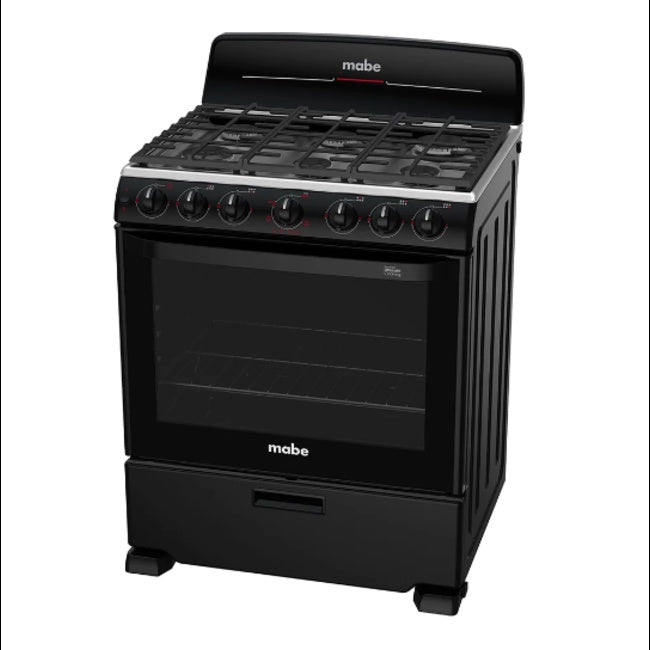 MABE Stove 6 Burner 30" EM7658BFIN