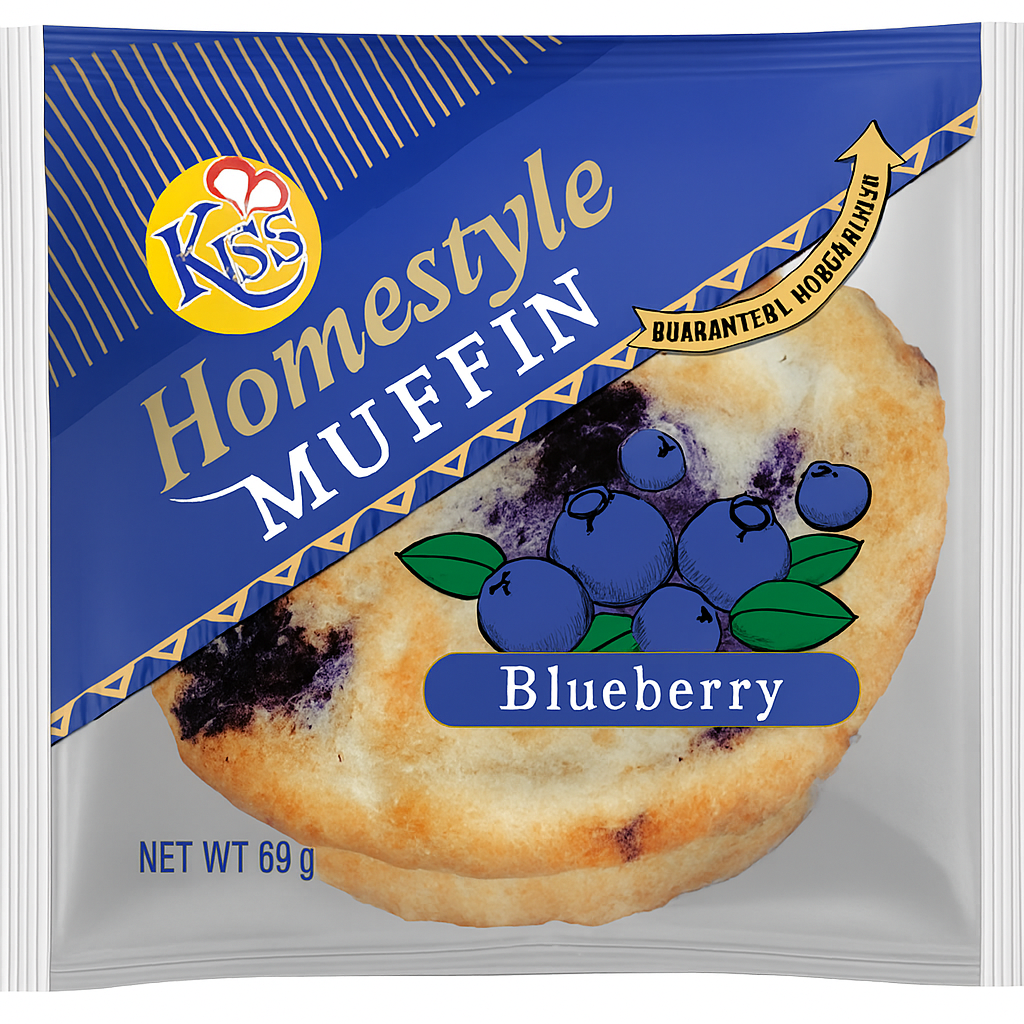 KISS Homestyle Muffin Blueberry 64G