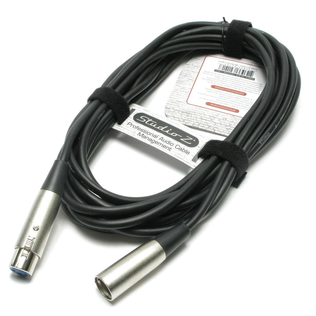 STUDIO Z Lead Xlr Male to Xlr Female 6' MC-20-6