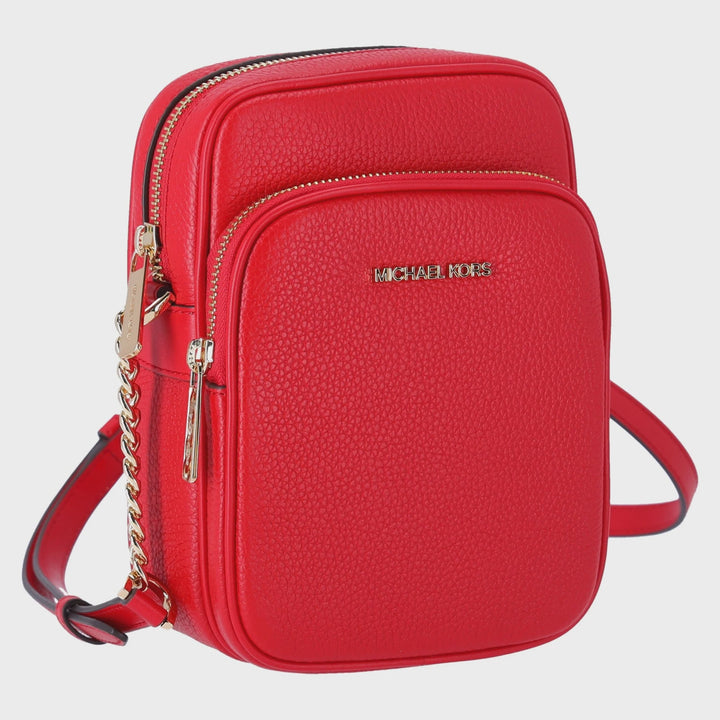MICHAEL KORS Bag Crossbody Jetset Red