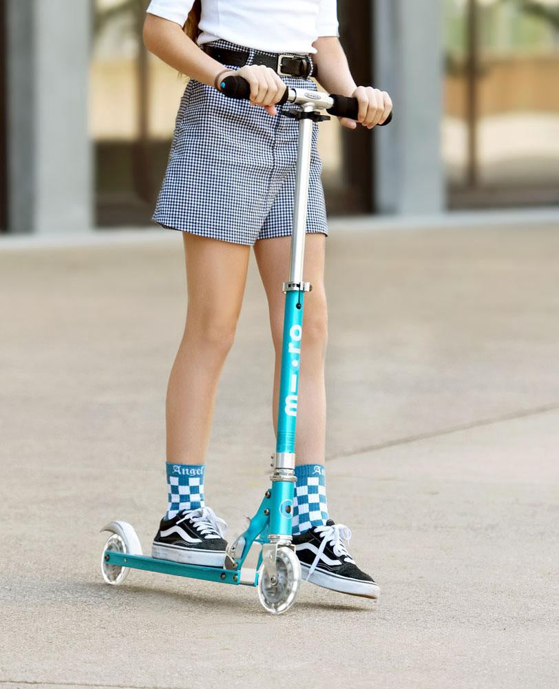 MICRO Kids Scooter 2 Wheel Sprite LED SA0210 Blue