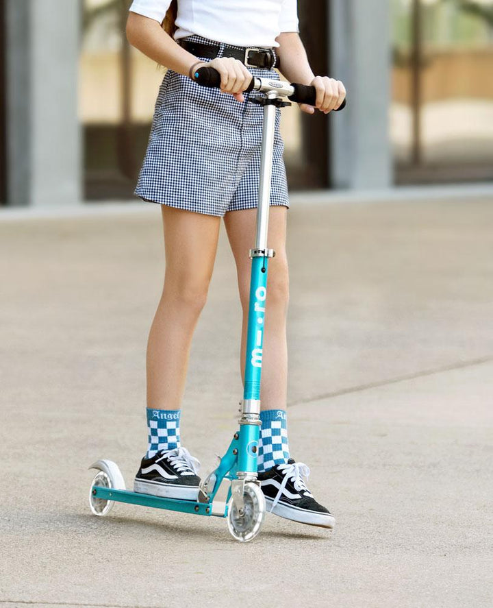 MICRO Kids Scooter 2 Wheel Sprite LED SA0210 Blue