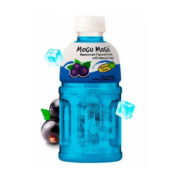 Mogu Mogu Blackcurrant Flavored Drink 10.82FL OZ 320ML