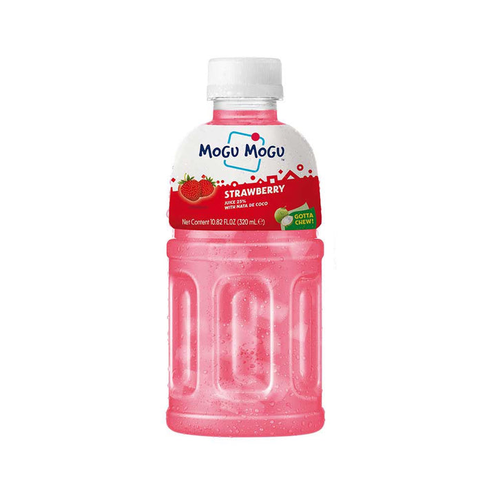 Mogu Mogu Strawberry Flavored Drink 10.82FL OZ 320ML