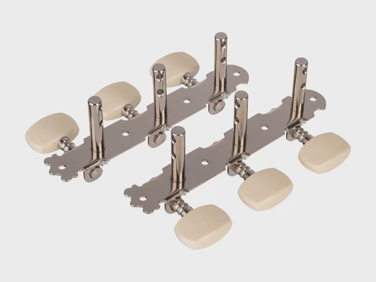 ALICE Guitar Head AOD-017A-W Nickel Plated 3 Per Side