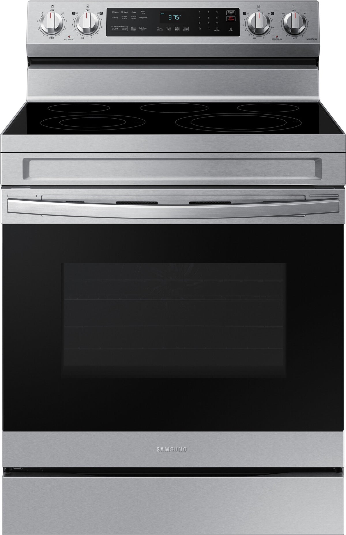 SAMSUNG Stove 5 Burner NE63A6511SS Electric Stainless Steel