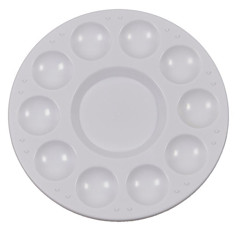 Artist Paint Palette White Small