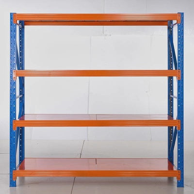 Warehouse Metal Racks 79" H X 80"L X 24"D Orange NSC-3041