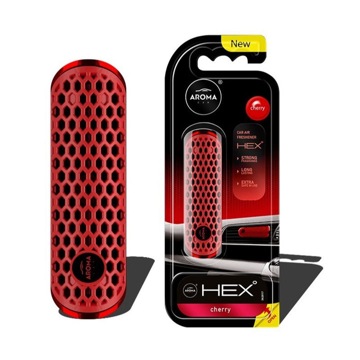AROMA Car Air Freshener Hex Cherry Polymer
