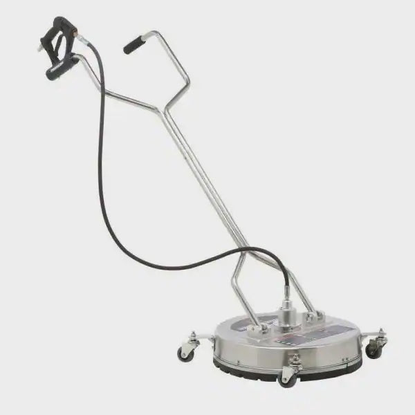 Pressure Washer Gun Jet Silver on Wheels 4 Jets 18" Surface Cleaner