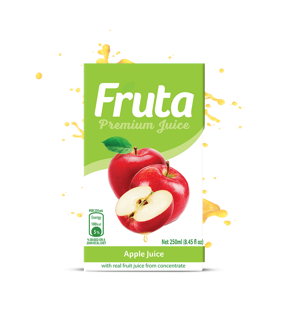 FRUTA Premium Juice Apple Box 8.45FL OZ 250ML