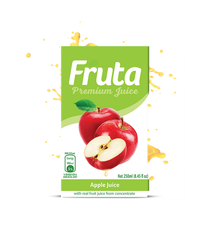 FRUTA Premium Juice Apple Box 8.45FL OZ 250ML