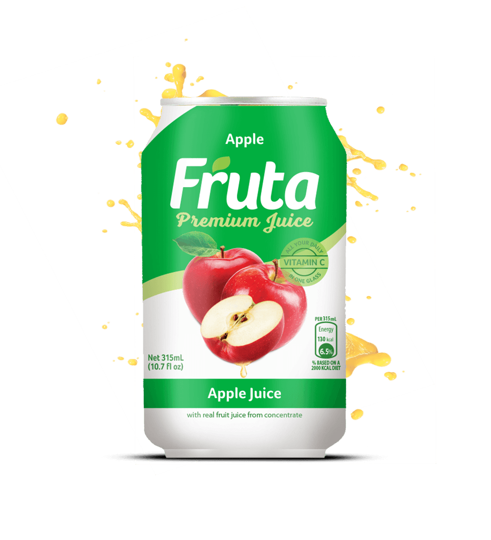 FRUTA Premium Juice Apple Can 10.7FL OZ 315ML