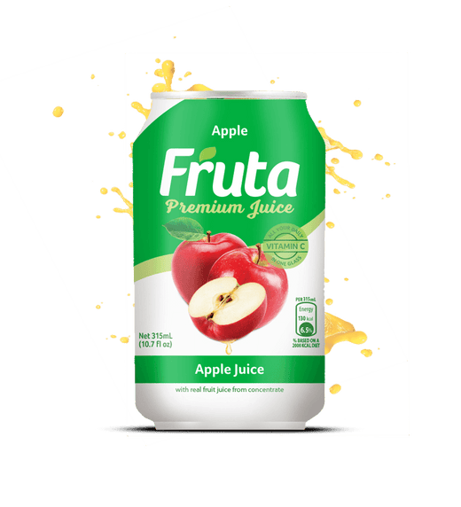 FRUTA Premium Juice Apple Can 10.7FL OZ 315ML