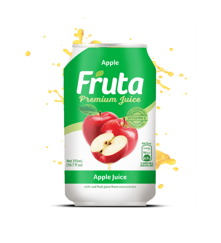 FRUTA Premium Juice Apple Can 10.7FL OZ 315ML