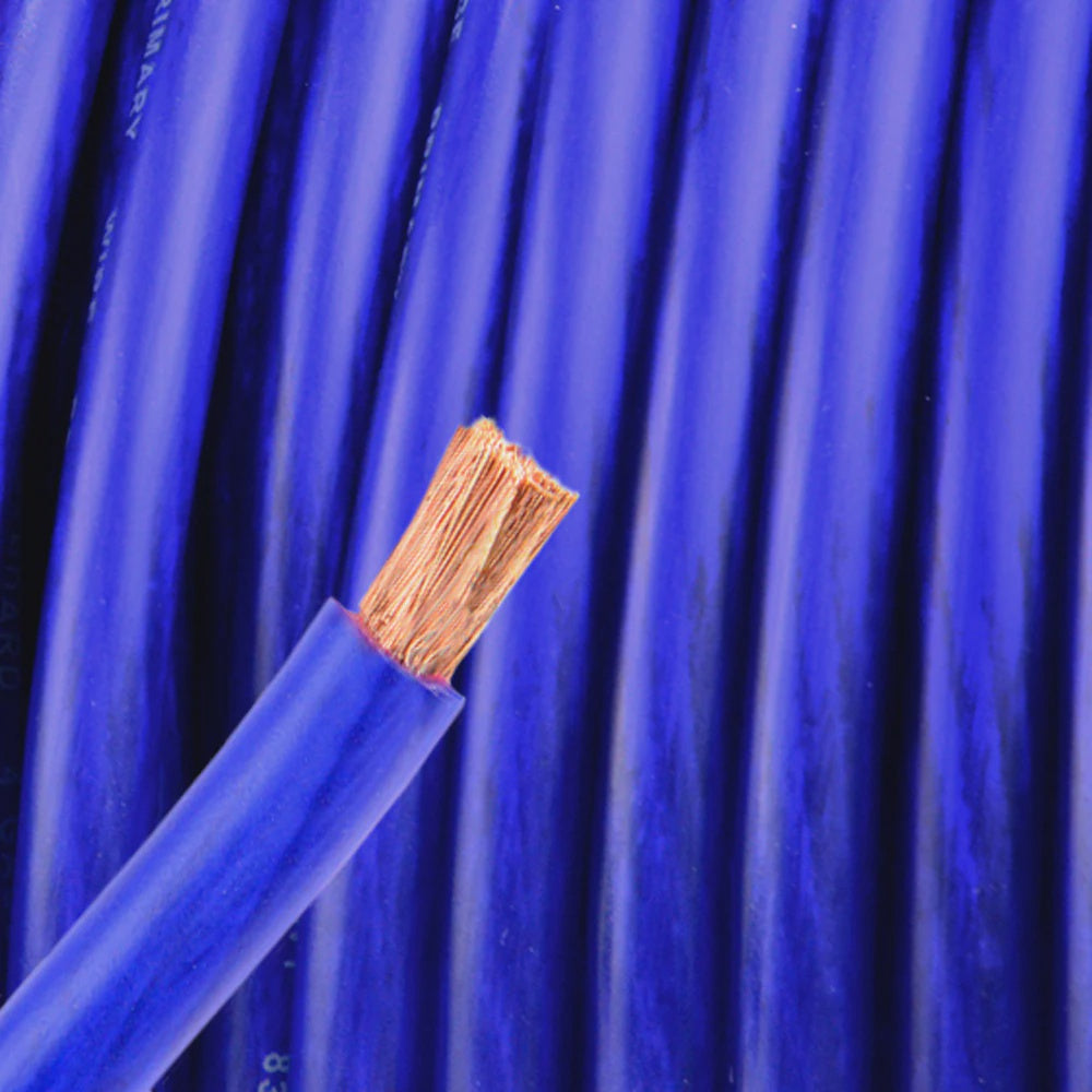 AUDIO PIPE Power Cable Car 4G PS-4-250 Yds Blu Sold Per Yard