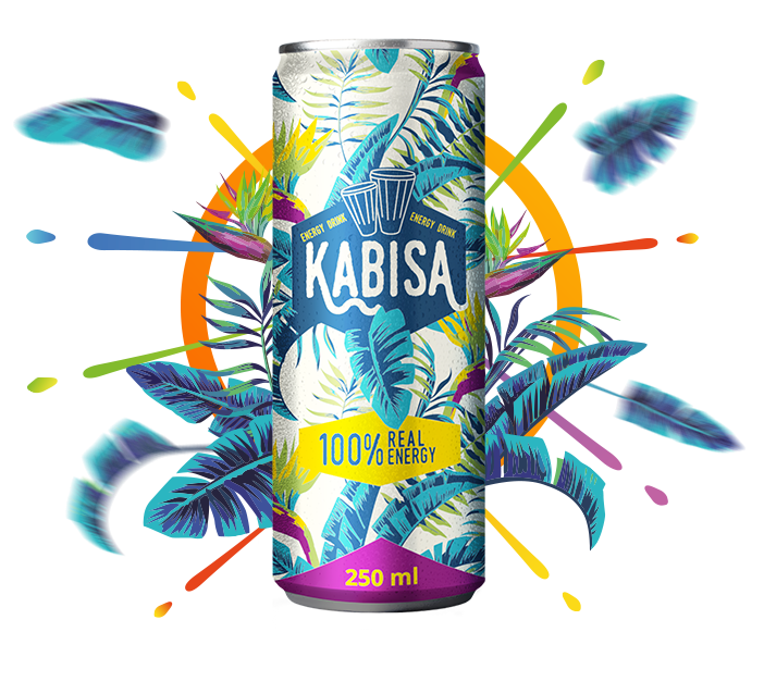 KABISA 100% Real Energy Drink 250ML Single