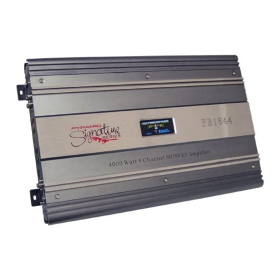PYRAMID Amplifier Car PB1644X 4000W