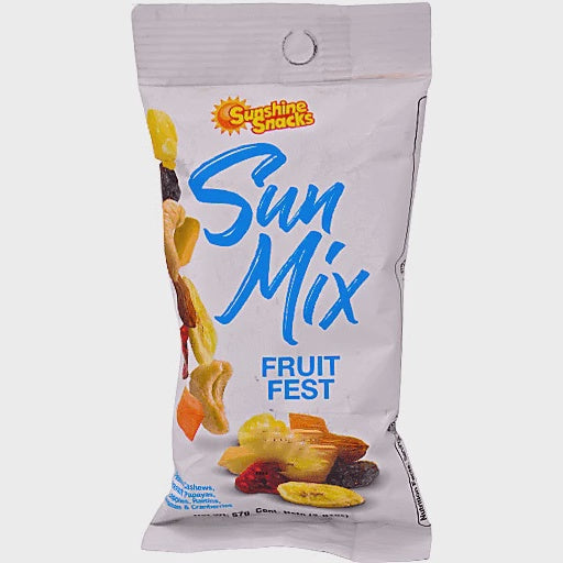 SUNSHINE SNACKS Sun Mix Fruit Fest 2.01OZ 57G
