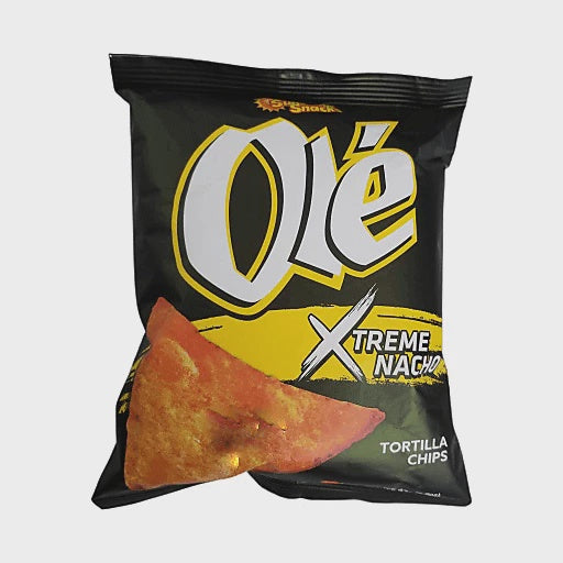 SUNSHINE SNACKS Ole Xtreme Nacho Tortilla Chips 43G 1.5OZ