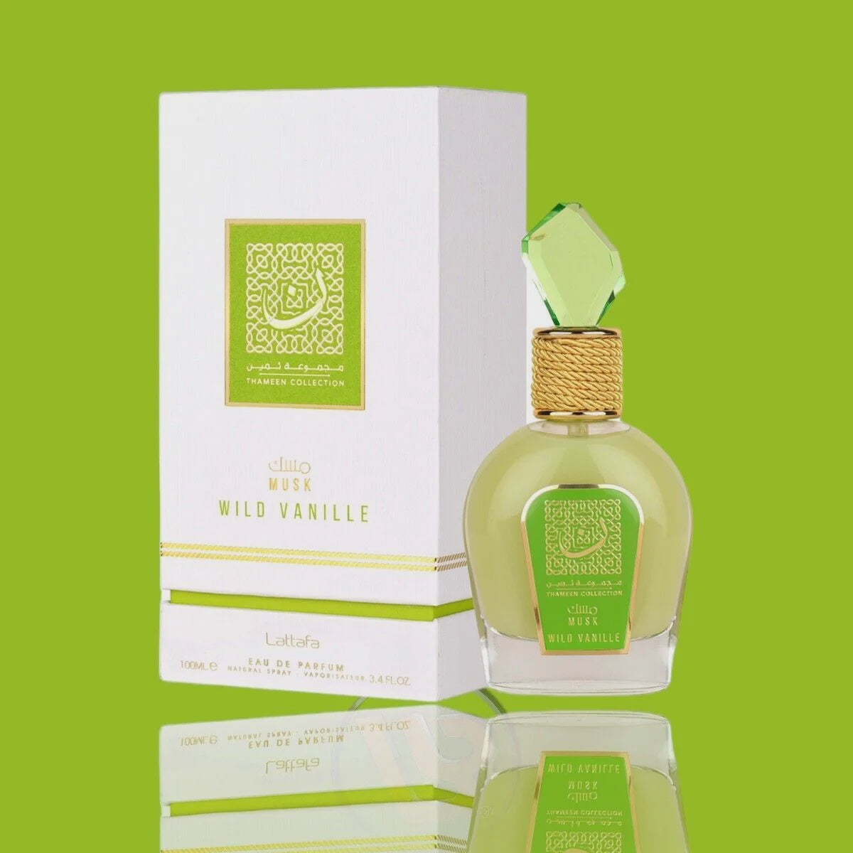LATTAFA Fragrance Thameen Musk Wild Vanille Eau De Parfum 3.4OZ
