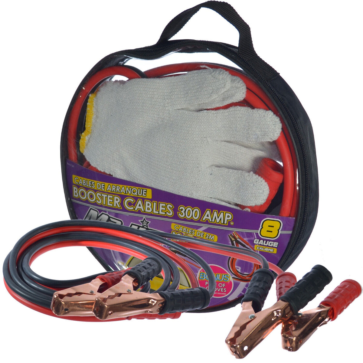 MAJIC Battery Jumper Cable 300AMP Booster 541 10FT 8G