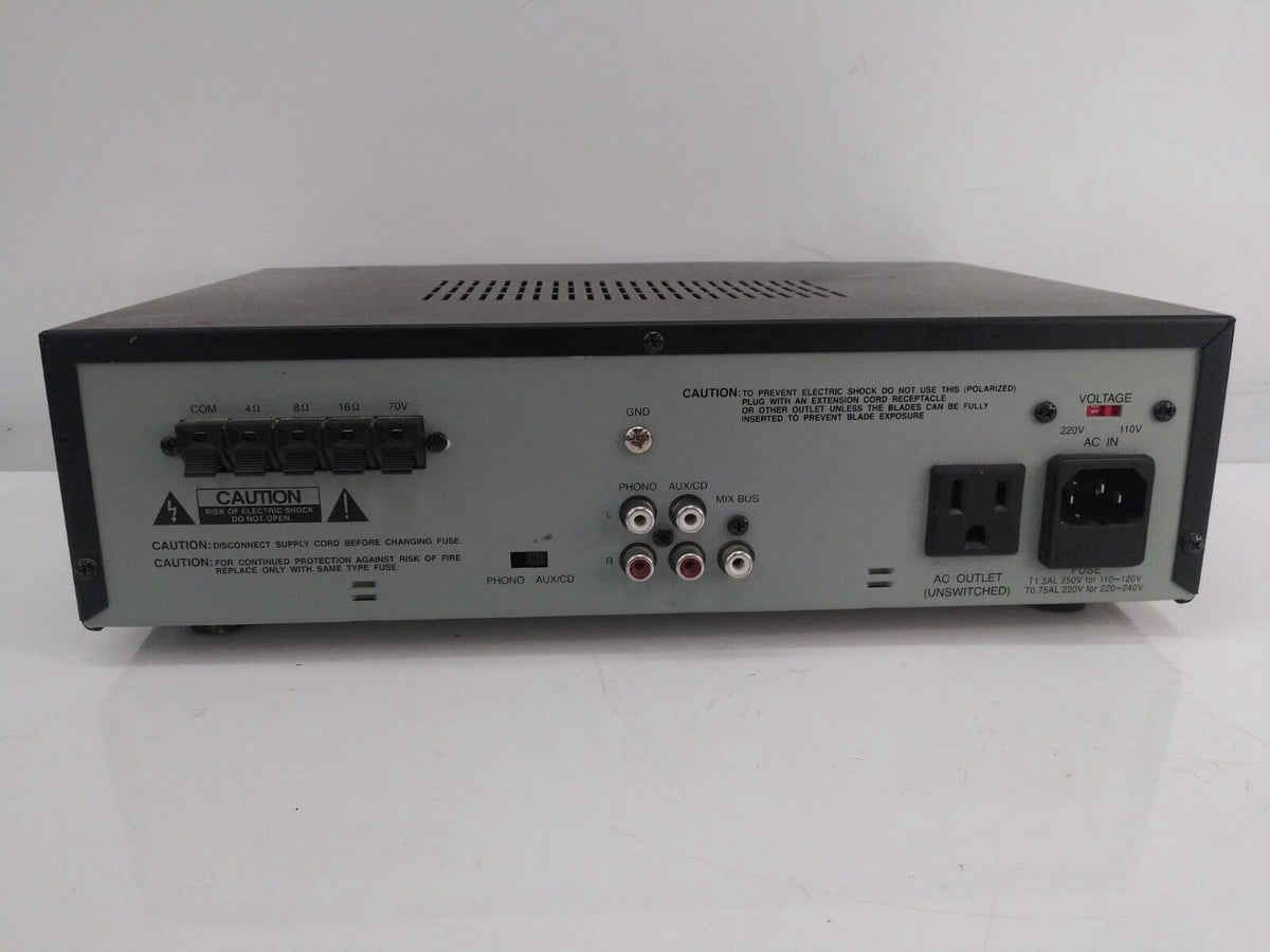 PYRAMID Amplifier P.a PA205 120W