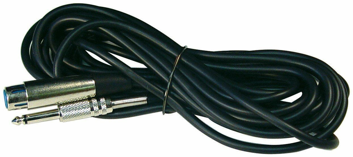 STUDIO Z Lead Xlr Female to 1/4 Male Mono 10' MC-10-10