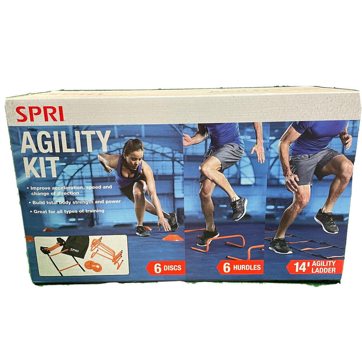 Agility Kit Spri 02-71644 Fitness Training .