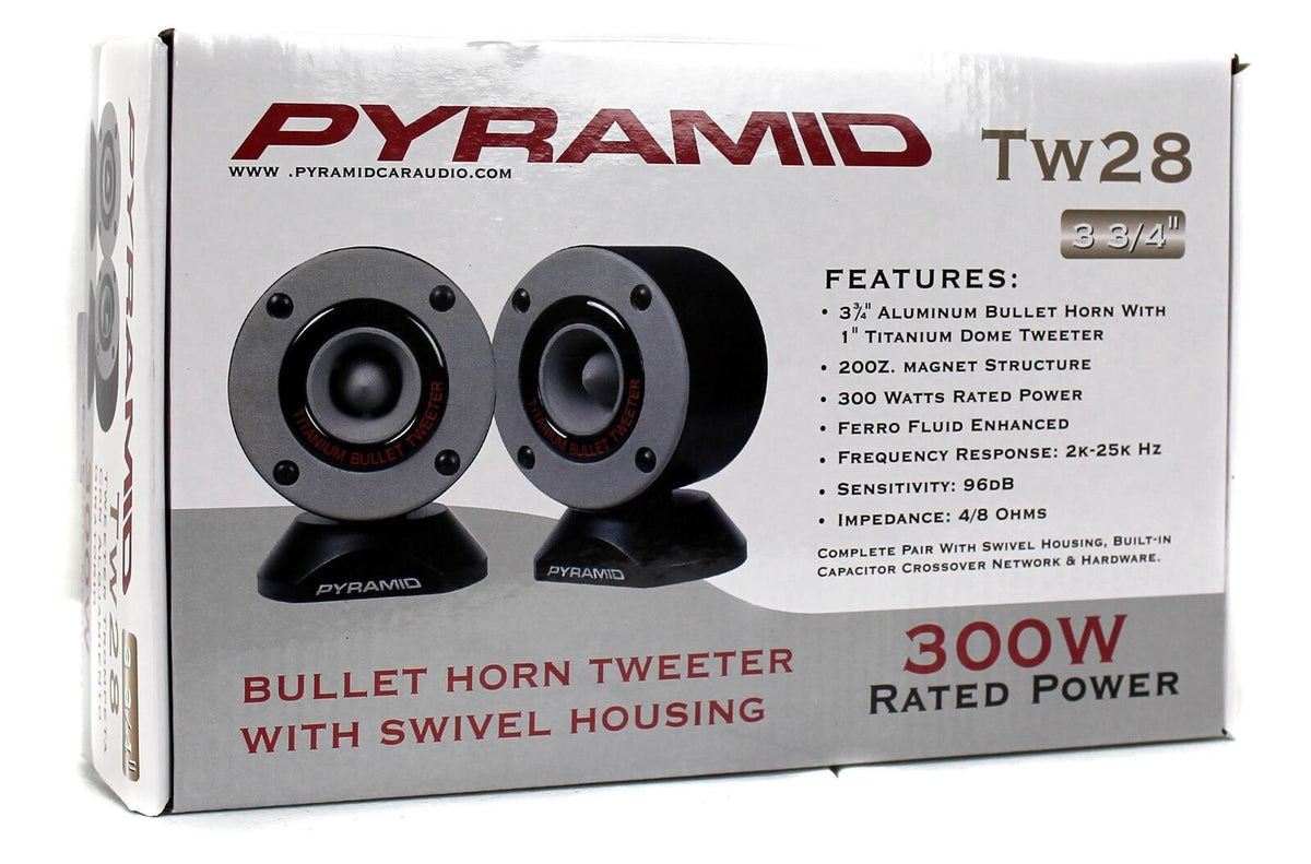 PYRAMID Tweeter TW28 300W Pair