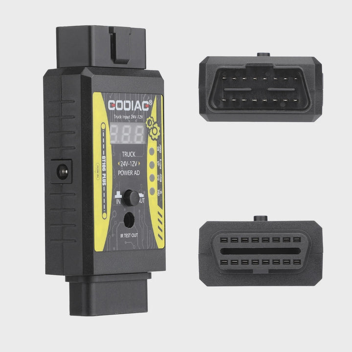 GODIAG Obd Adapter 24V to 12V GT106 Plus for Trucks