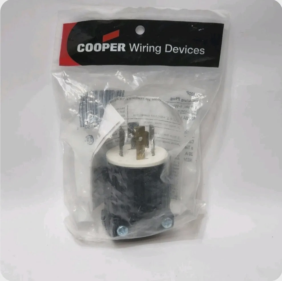 COOPER Plug 4 Pin Generator 20A L1420P 250V