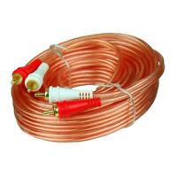 NIPPON AMERICA Lead 2 Rca Male to 2 Rca Male 17' BMS-G-17 Audio Pipe