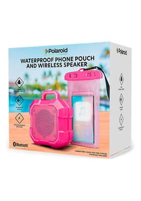 JBL Music Box Bluetooth Polaroid PBT9520 Water Proof Phone Pouch and Wireless Speaker