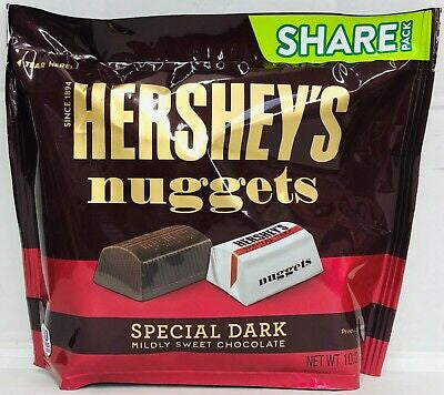 HERSHEY'S Nuggets Special Mildly Sweet Chocolate 10.2OZ 289G