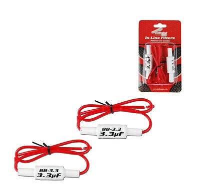 AUDIO PIPE Capacitor Inline BB-3.3 Sold 2PCS Pack