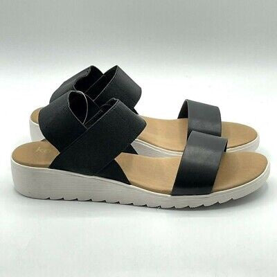 KENSIE Footwear Women Sandal Black Everlee