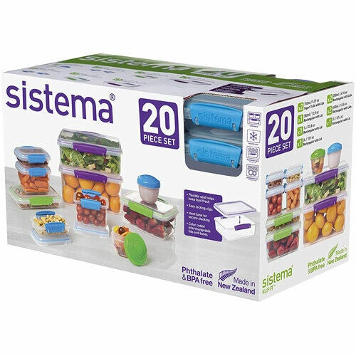 SISTEMA Storage Container 20PCS 61889-0417